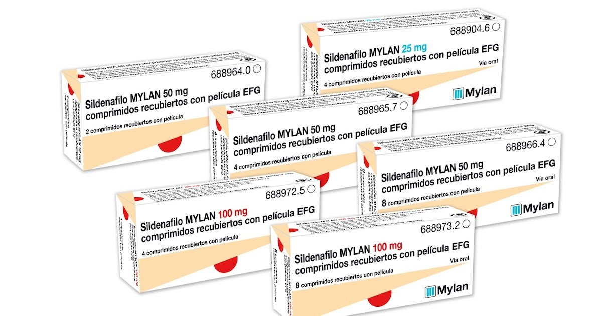 sildenafilo mylan 25 mg