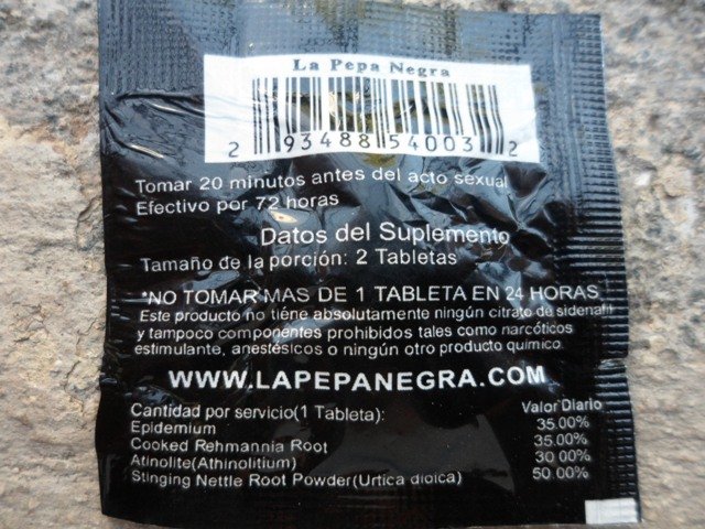 viagra la pastilla negra