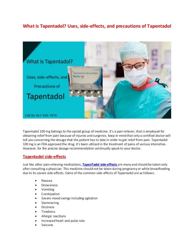 Pedido Tapentadol En Línea