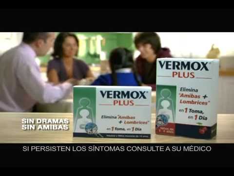Pastillas desparasitantes vermox