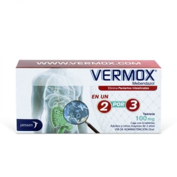 Pastillas Vermox Precio