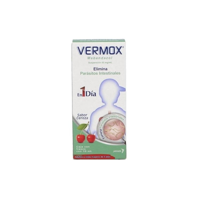 Vermox 3 dias precio