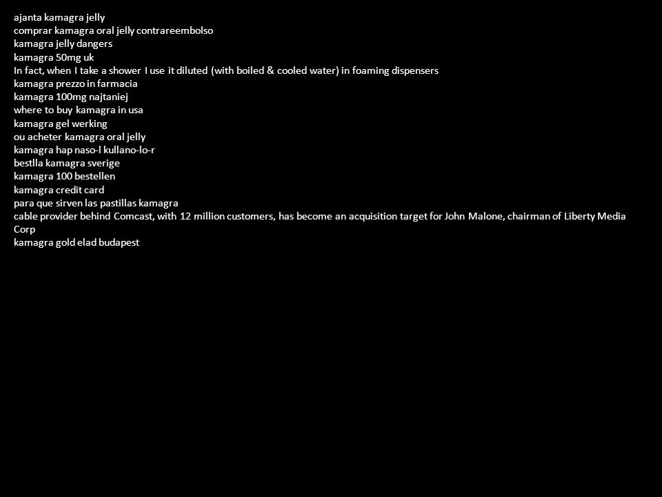 Kamagra 100 Pastillas