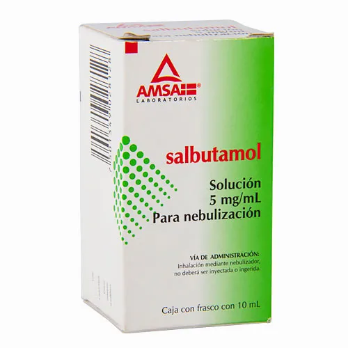 Salbutamol 5 mg precio