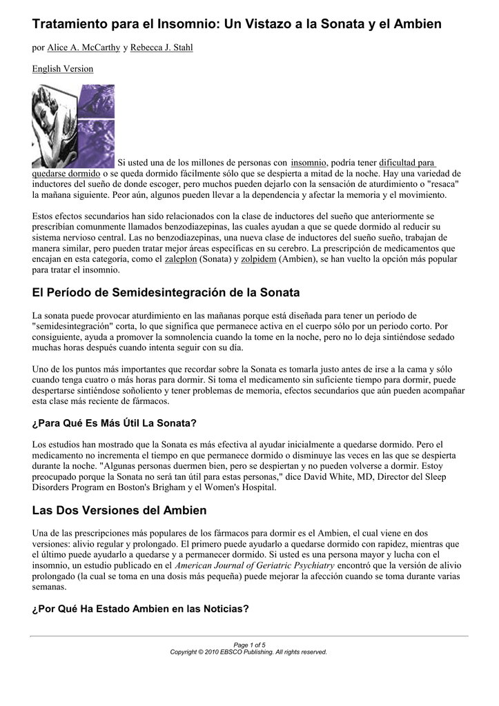 Sonata Comprar Sin Receta