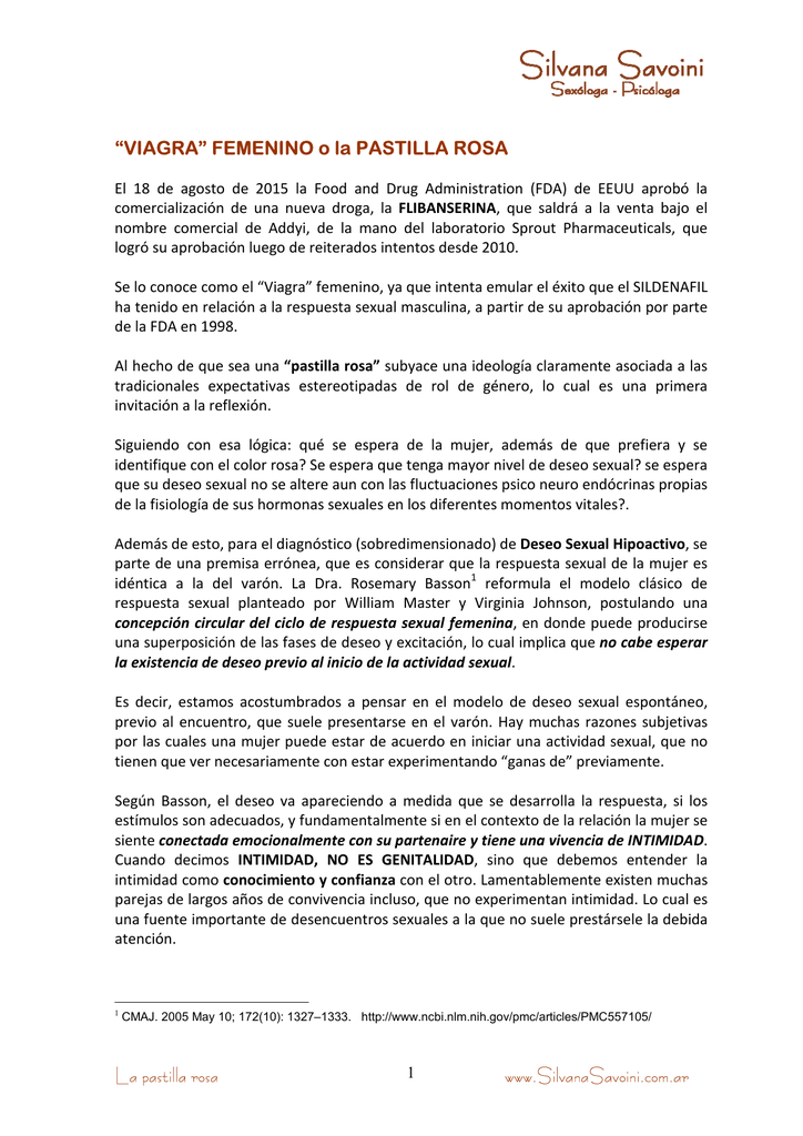 Viagra Femenino Pastilla Rosa