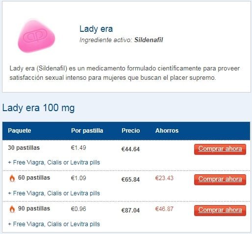 comprar lady era en línea