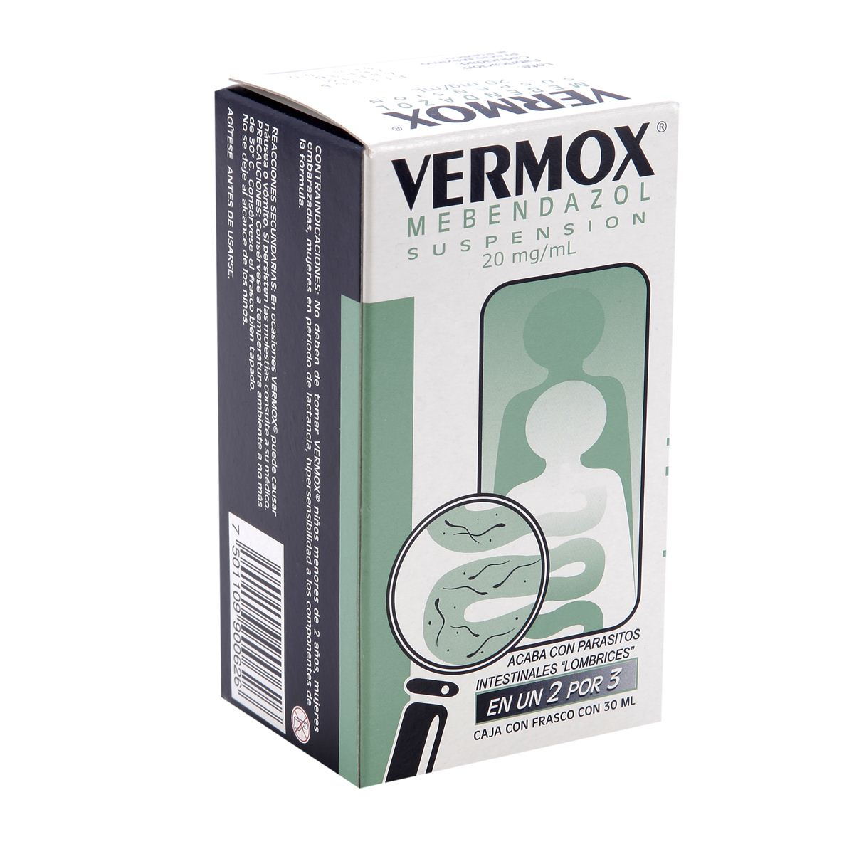 Precio Vermox Suspension