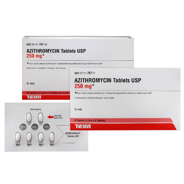 Azithromycin z 250mg