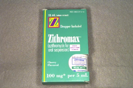 Zithromax 100 mg/5 ml