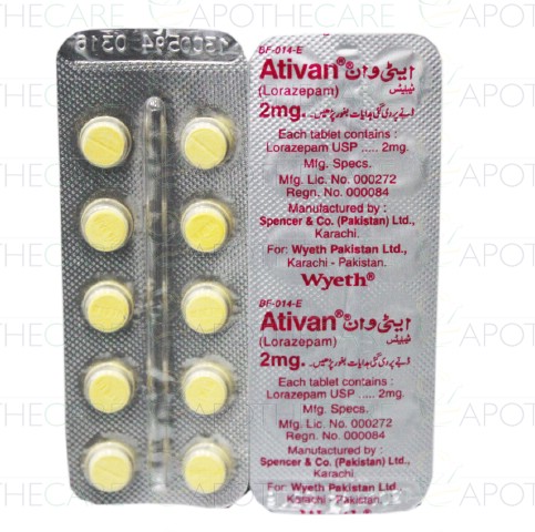 Precio De Ativan 2mg