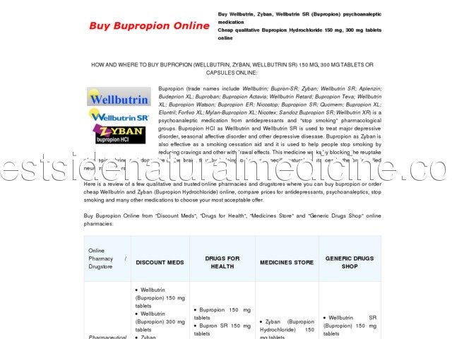 bupropion on-line Bupropion on-line