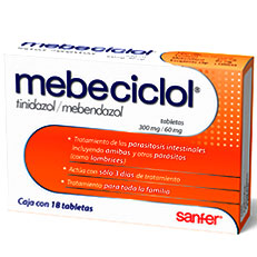 Mebendazol adultos precio
