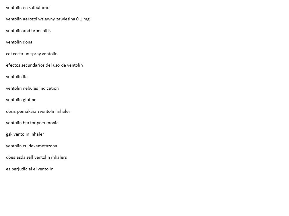 precio ventolin 5 mg Precio ventolin 5 mg