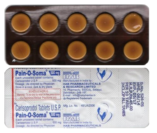 Comprar Carisoprodol Genérico