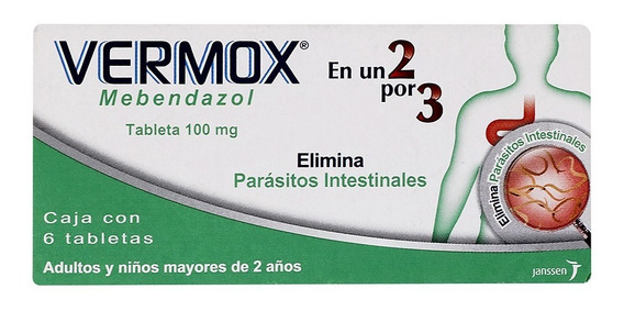 vermox dos pastillas