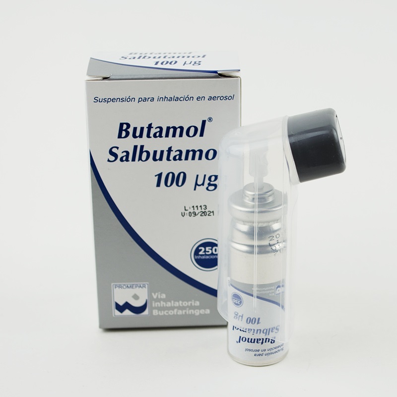 Precio salbutamol en spray