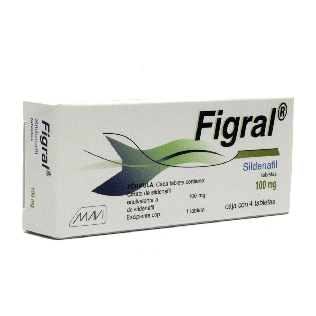 Sildenafil 100 mg 4 tabletas