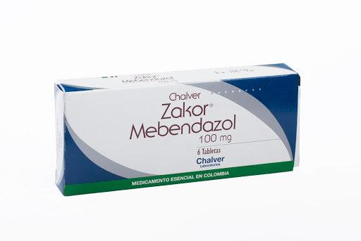 Mebendazol 100 mg precio