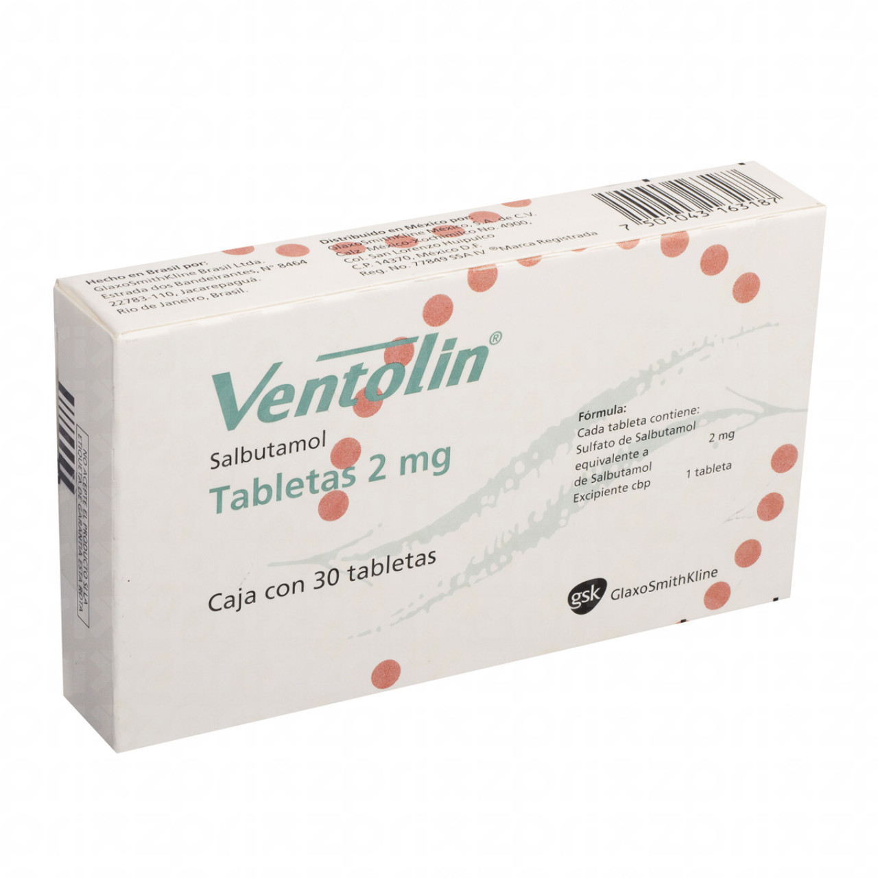 Ventolin Tabletas Precio