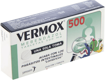 Vermox 1 tableta