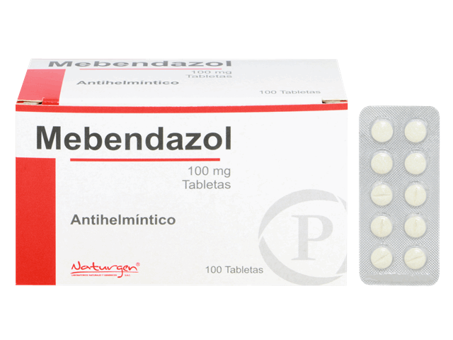 Mebendazol 100 Mg Precio