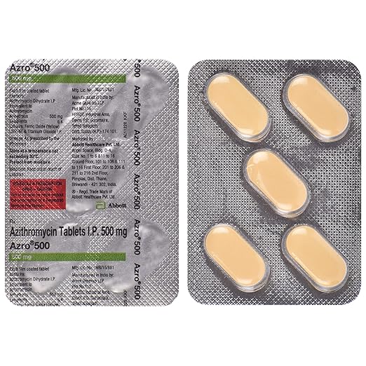 Azithromycin 500 mg x 4