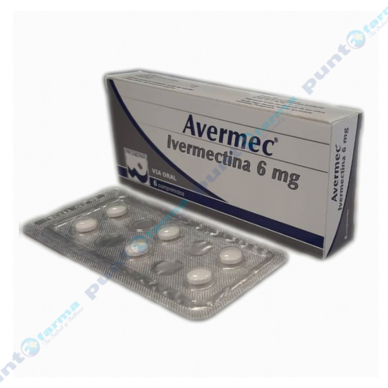 Ivermectina 6mg 30 Comprimidos Ivermectina 6mg 30 comprimidos
