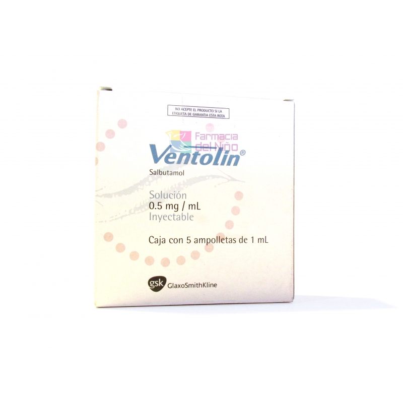 Salbutamol 5 mg precio