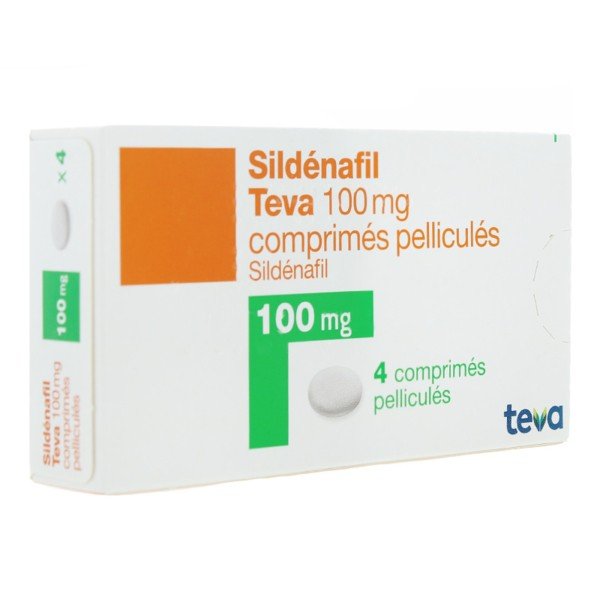 Sildenafilo Teva 100 Mg 8 Comprimidos