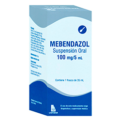Mebendazol precio farmacia