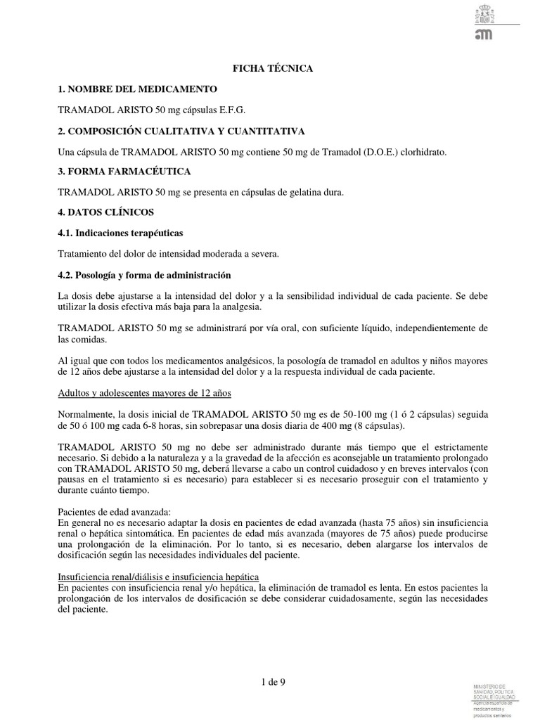 Tramadol Aristo 50 Mg Precio tramadol aristo 50 mg precio