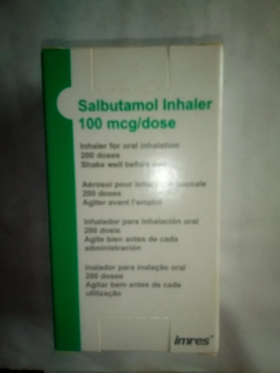 Pastillas De Salbutamol