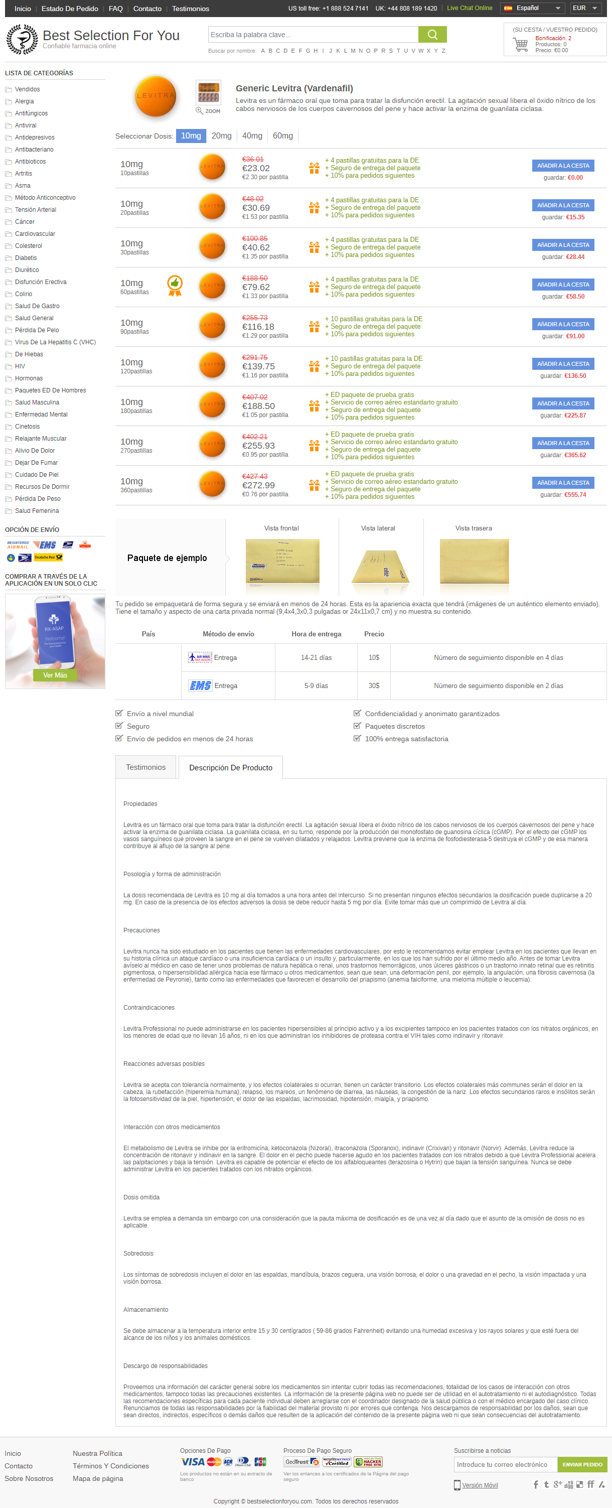 Precio Levitra 4 Comprimidos Precio Levitra 4 Comprimidos
