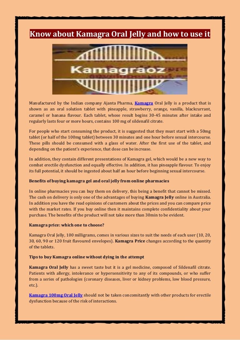 Kamagra jelly 50 mg