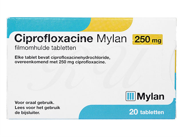 Ciprofloxacin mylan 250 mg