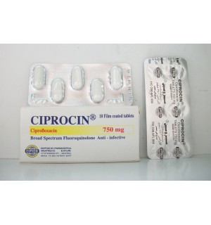 ciprofloxacin amneal 750 mg