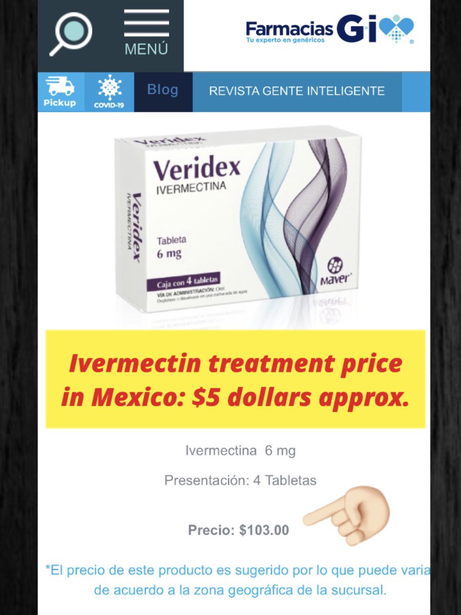 Precio Ivermectina Veridex