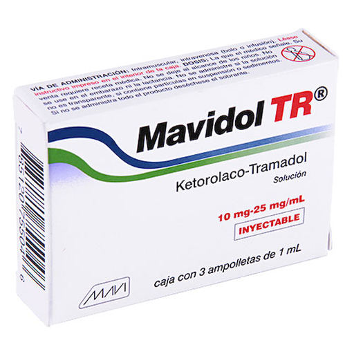 Ketorolaco tramadol precio
