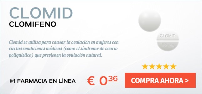 Clomid Comprar Sin Receta