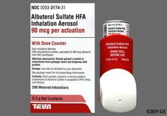 Albuterol precio
