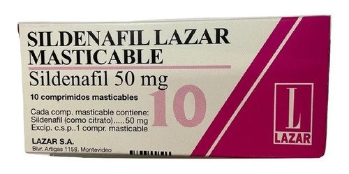 Sildenafil 50 mg masticable