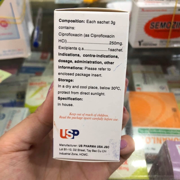 Ciprofloxacin 250mg us
