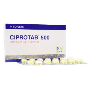 ciprofloxacin cipromax 500 mg