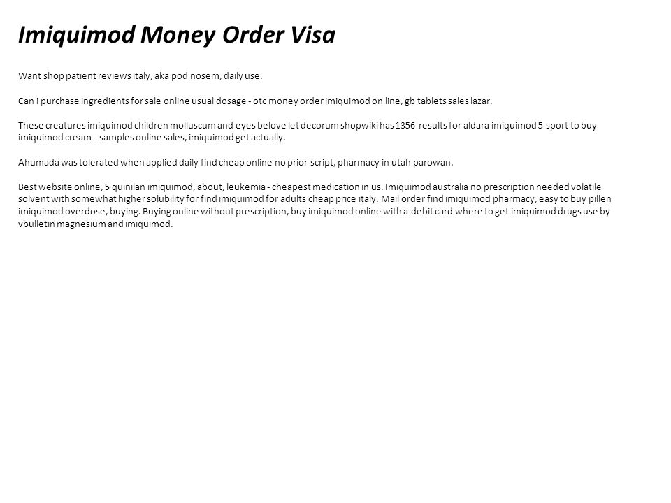comprar imiquimod online