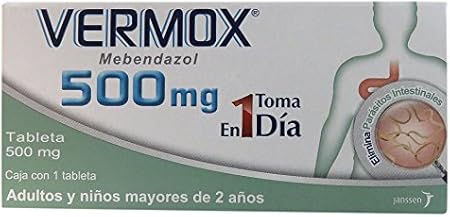 mebendazol lo venden sin receta