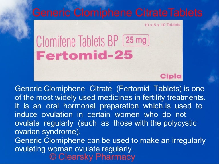 Clomiphene tableta