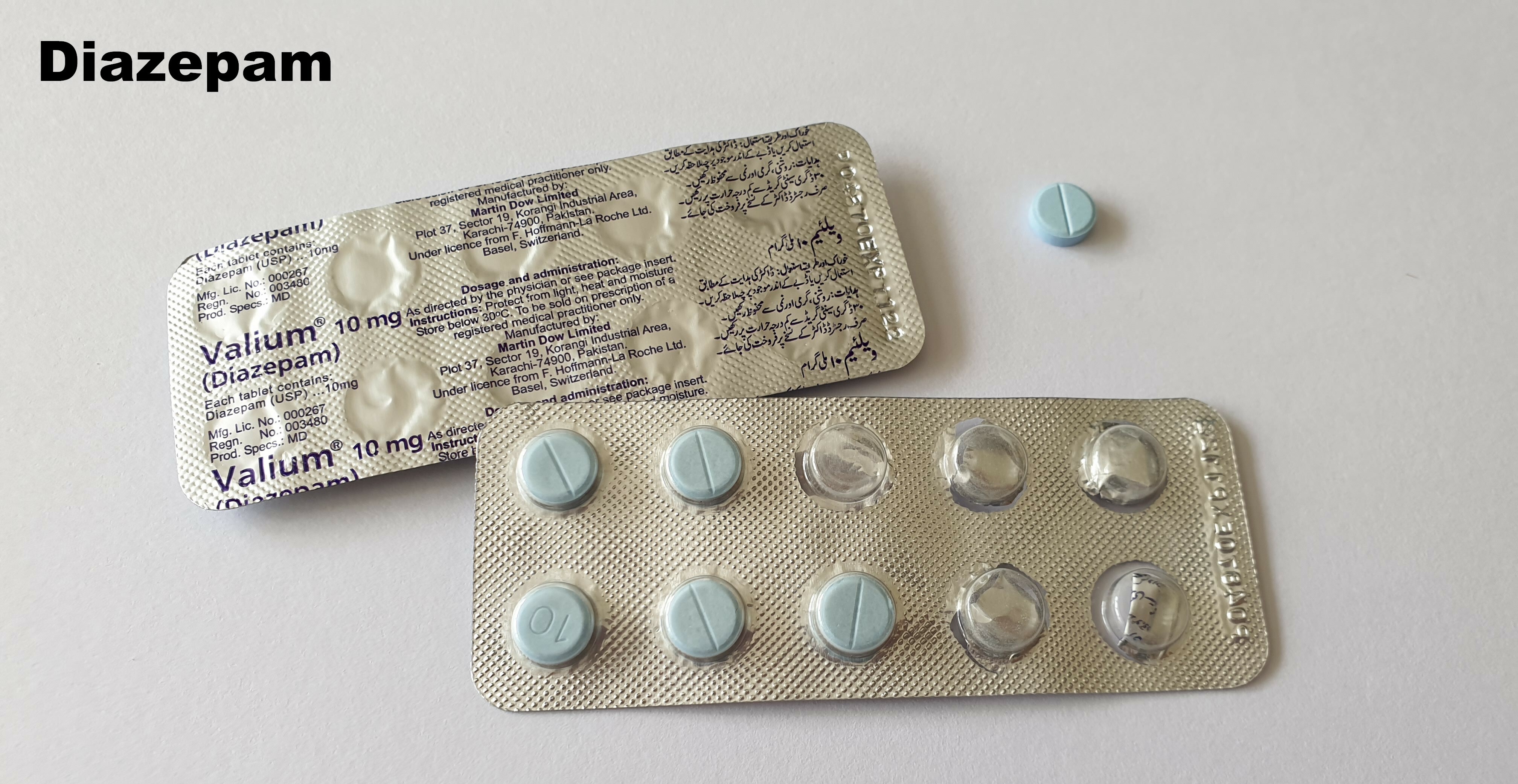 diazepam de 10 mg
