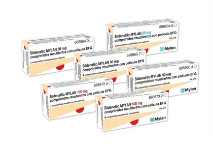 sildenafilo mylan 100 mg