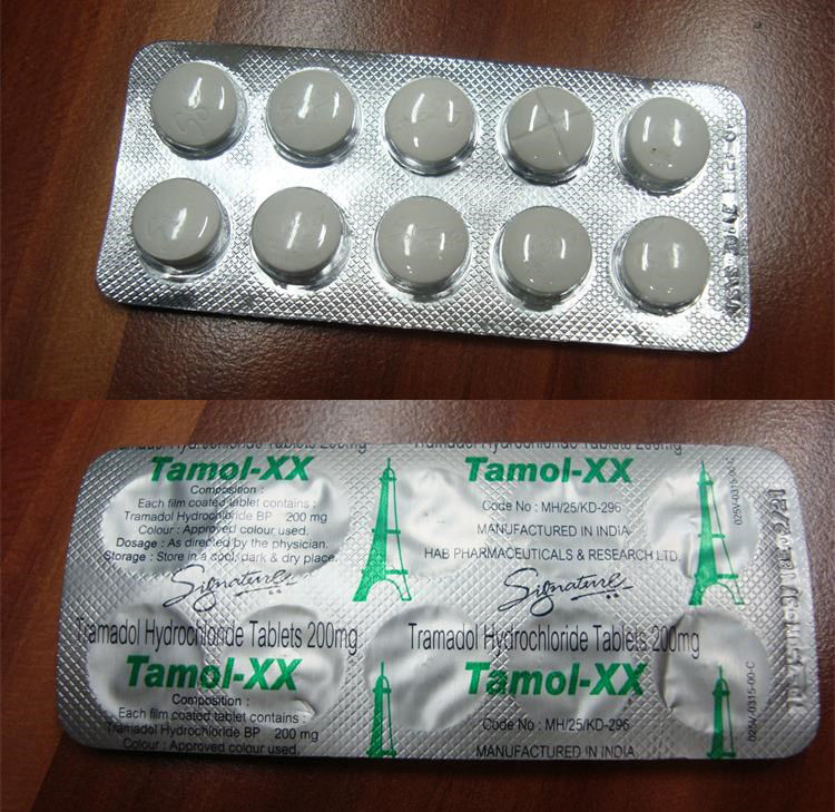 200 mg de tramadol